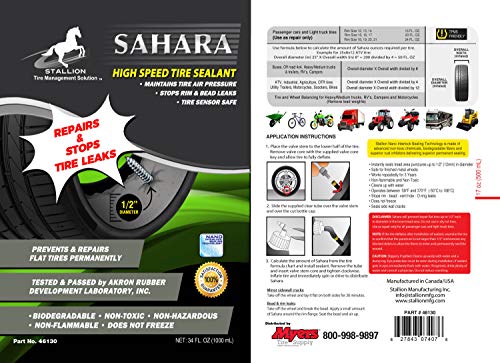 Sahara High Speed Tire Sealant